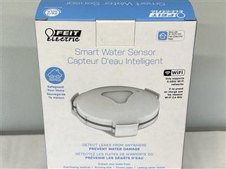 Feit Electric Smart Wi-Fi Water Leak Sensor with Audible Alarm, Wireless